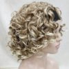 Pruik met hoofdband/haarband, donker blond krullend. +-35cm (5955-27t-613) - Afbeelding 4
