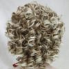 Pruik met hoofdband/haarband, donker blond krullend. +-35cm (5955-27t-613) - Afbeelding 3