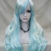 Pruik -  cosplay Blond/blauw - Afbeelding 2