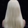 Pruik met rekbare hoofdband, lang 45cm, blond - Afbeelding 2